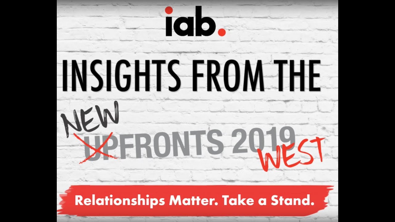 [IAB] Latticework Insights Interview at the IAB Newfronts West 2019