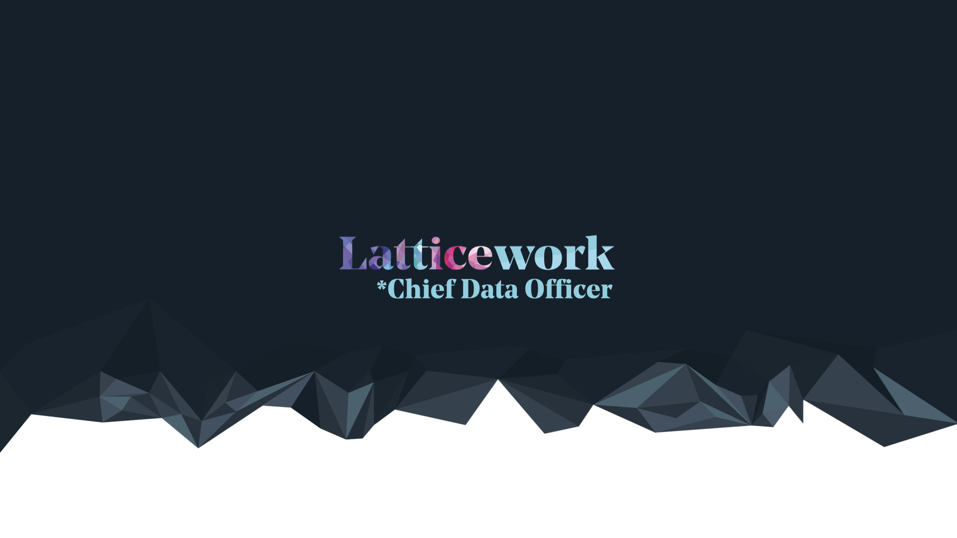 Latticework Fractional Chief Data Officer